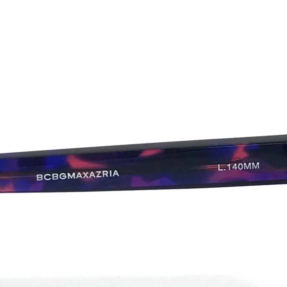 BCBGMAXAZRIA Eyeglasses Frames ESMEE BLUE MULTI TORTOISE Cat Eye 54-15-140